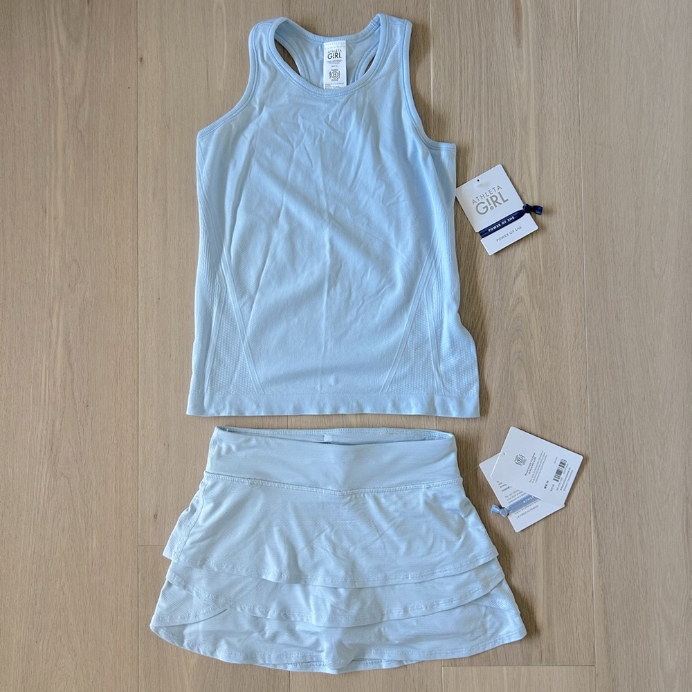 NWT Tennis/Golf Skort and Tank Top Athleta